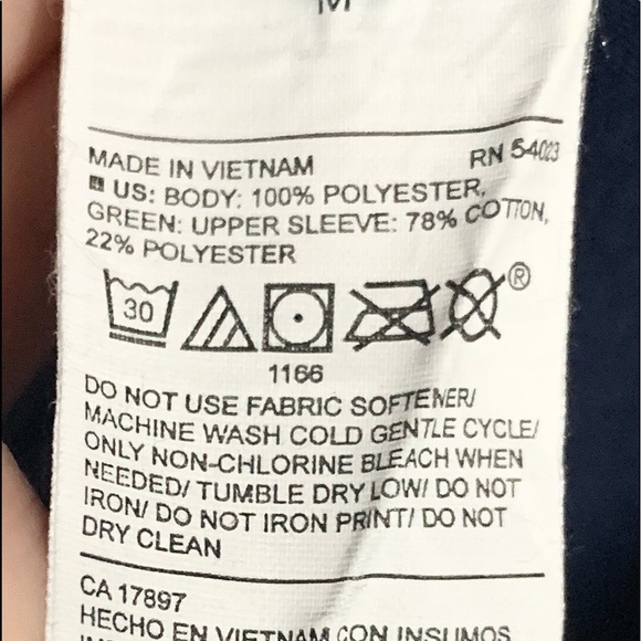 Old Navy Men’s Zip-Up Hoodie w/ Velvet Detailing - Picture 4 of 4